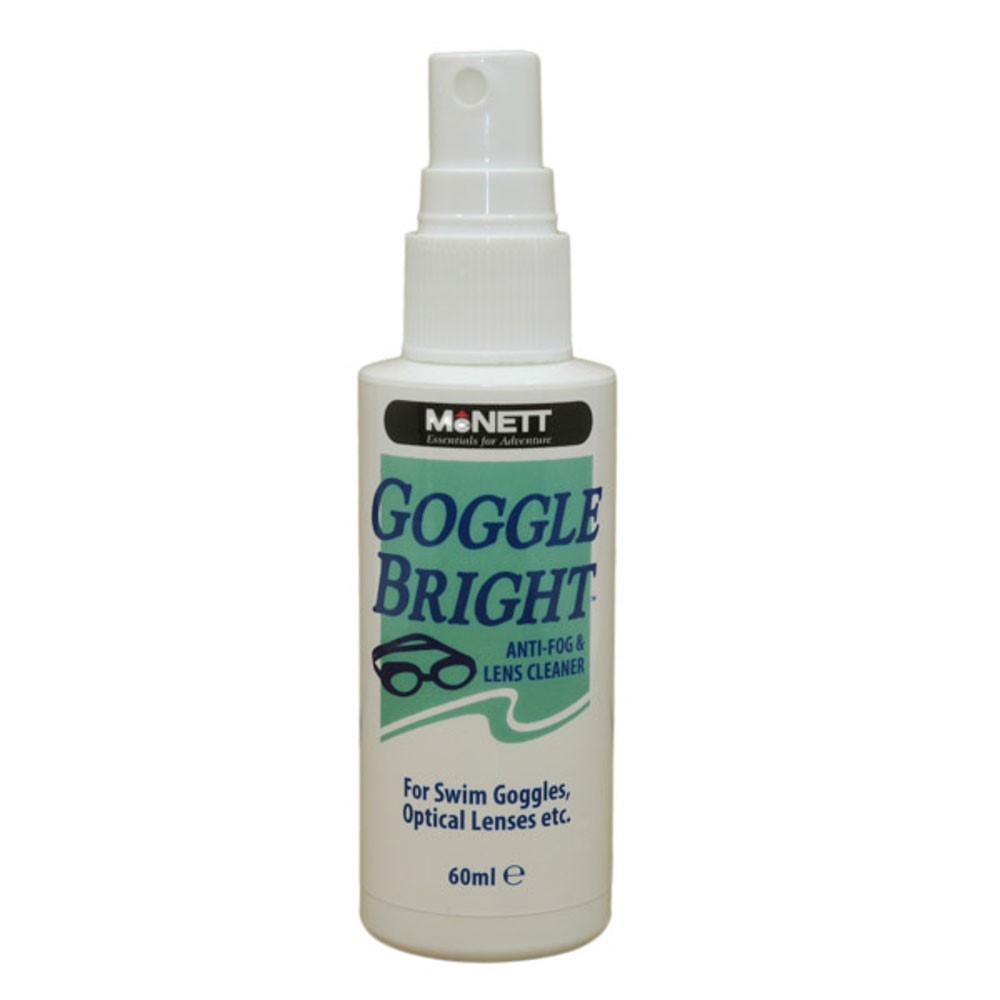 Goggle bright anti fog pump spray