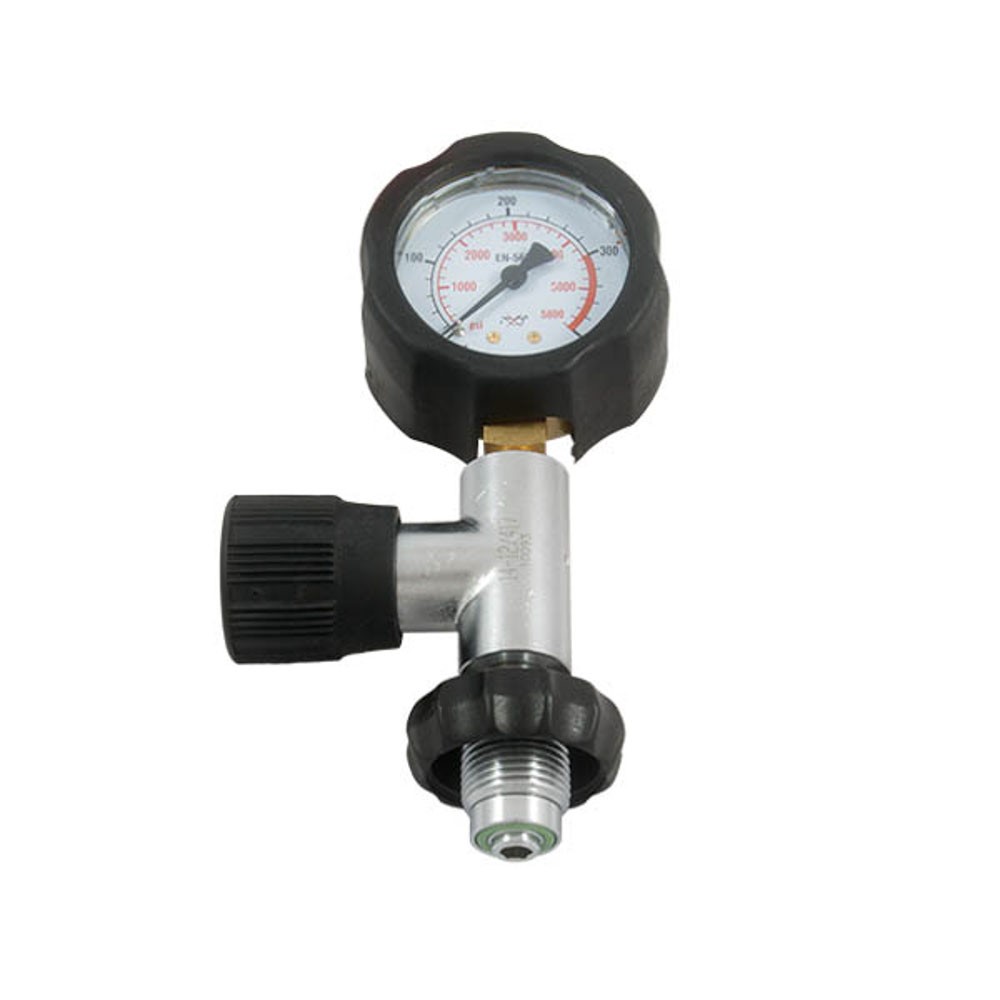 Check gauge, screws directly to tank valve