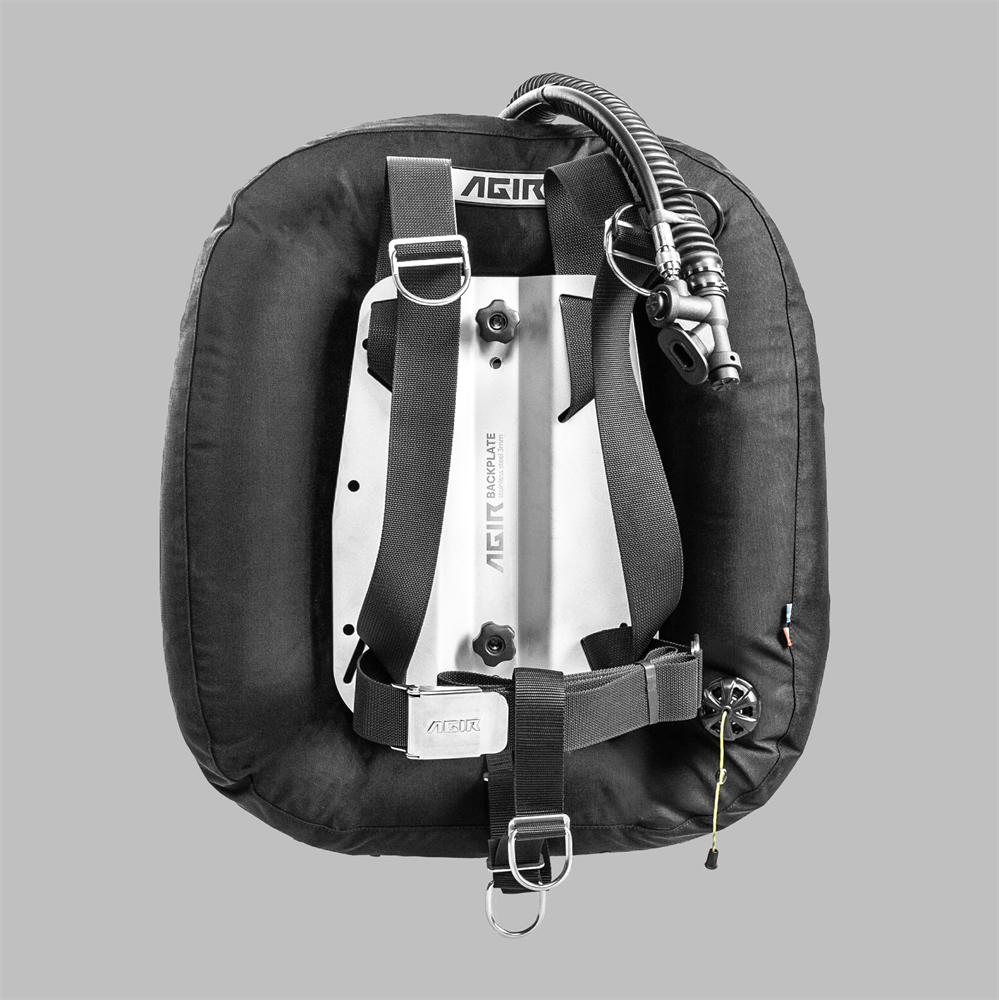 Niord double tank rig 45 lbs set SS