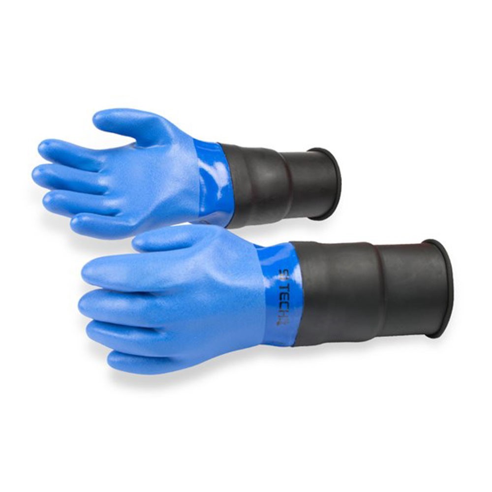 Blue PVC Glove Straight SEAL/INNER Glove