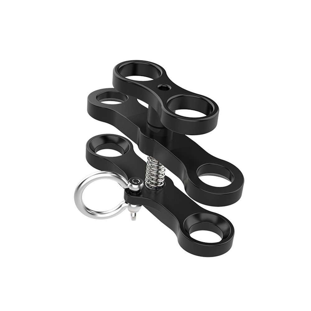 2-hole butterfly clamp, long
